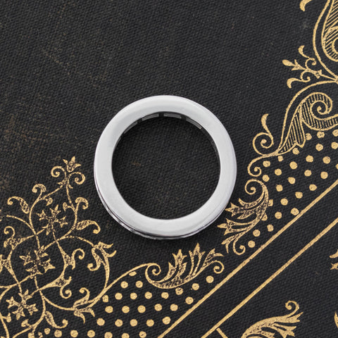 3.05ctw French Baguette Cut Diamond Eternity Band