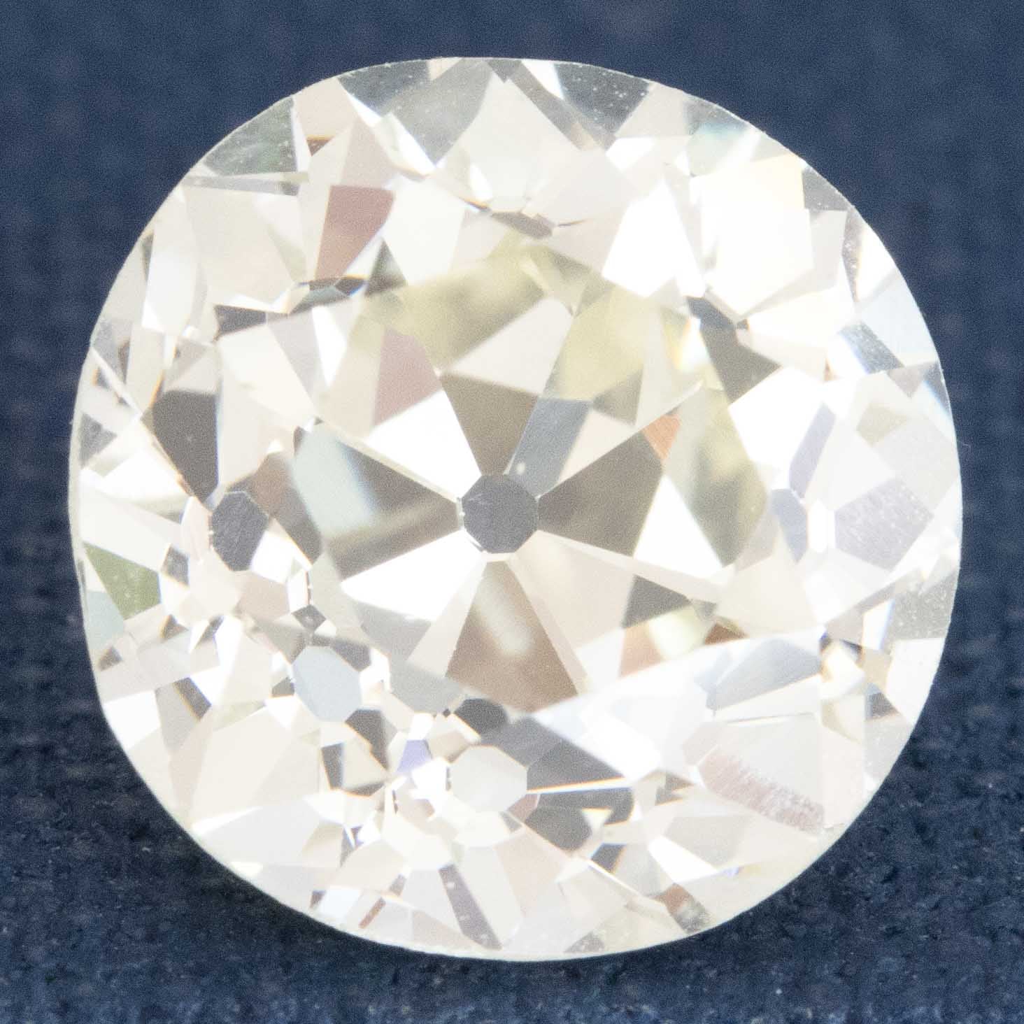 3.07ct Old European Cut Diamond, GIA O/P VS2