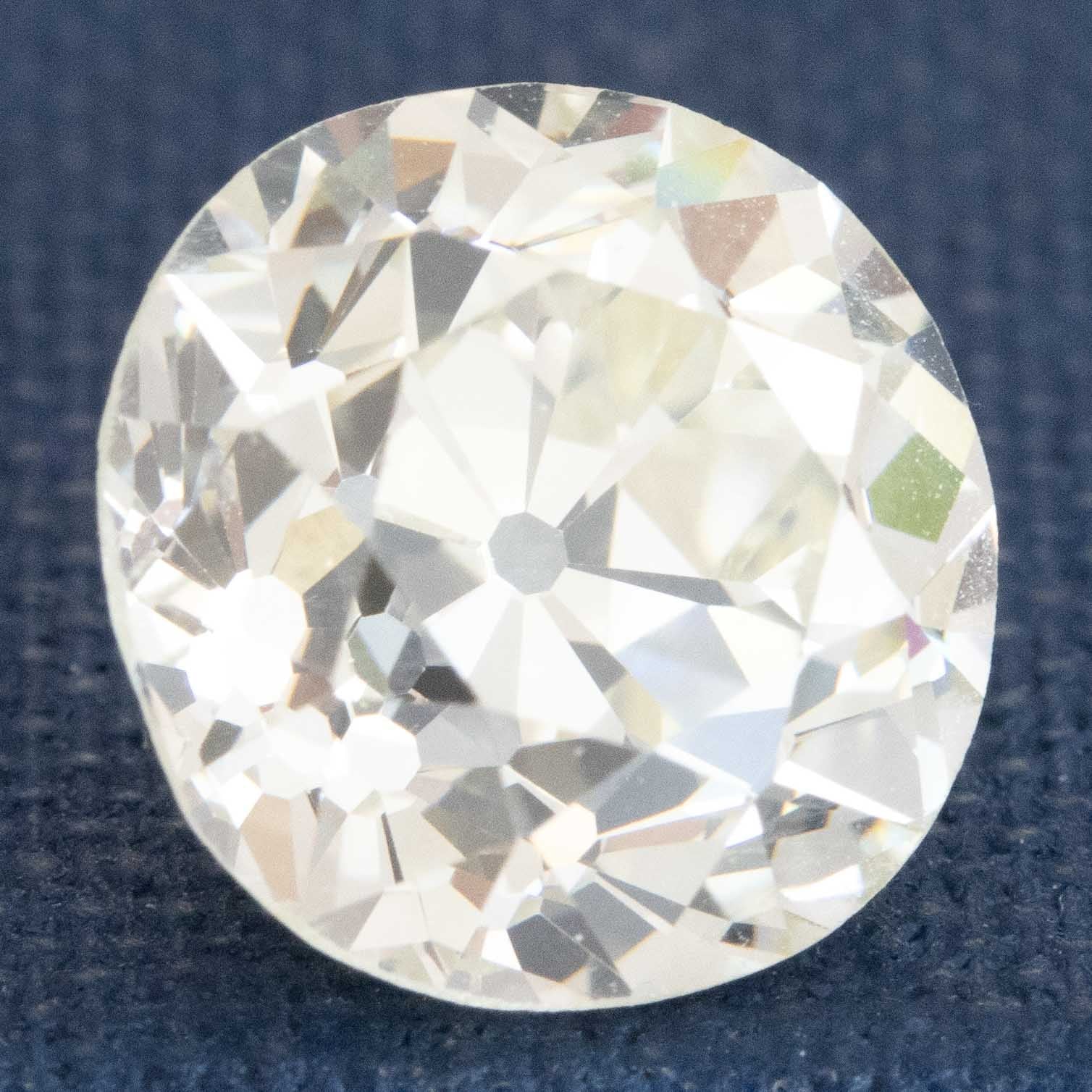 3.07ct Old European Cut Diamond, GIA O/P VS2