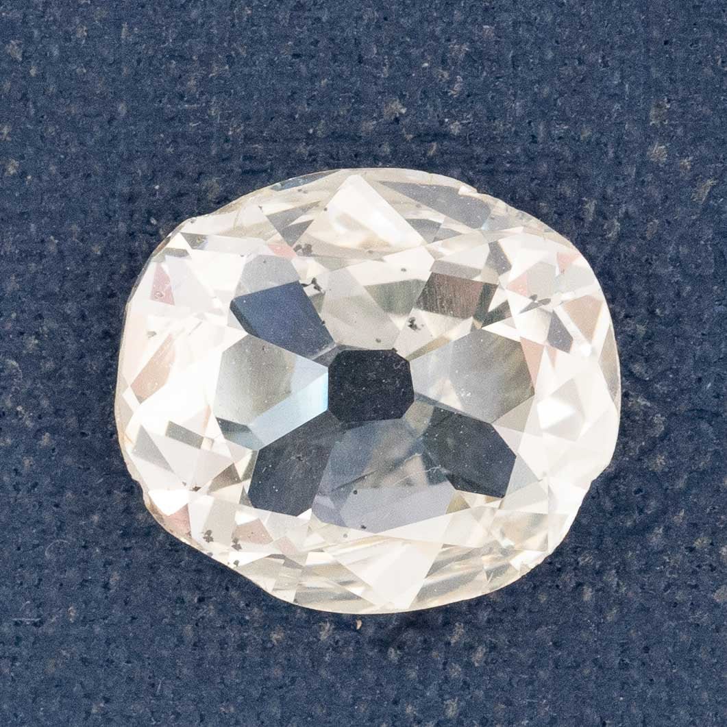 3.08ct Georgian-era Old Mine Cut Diamond, GIA N SI1