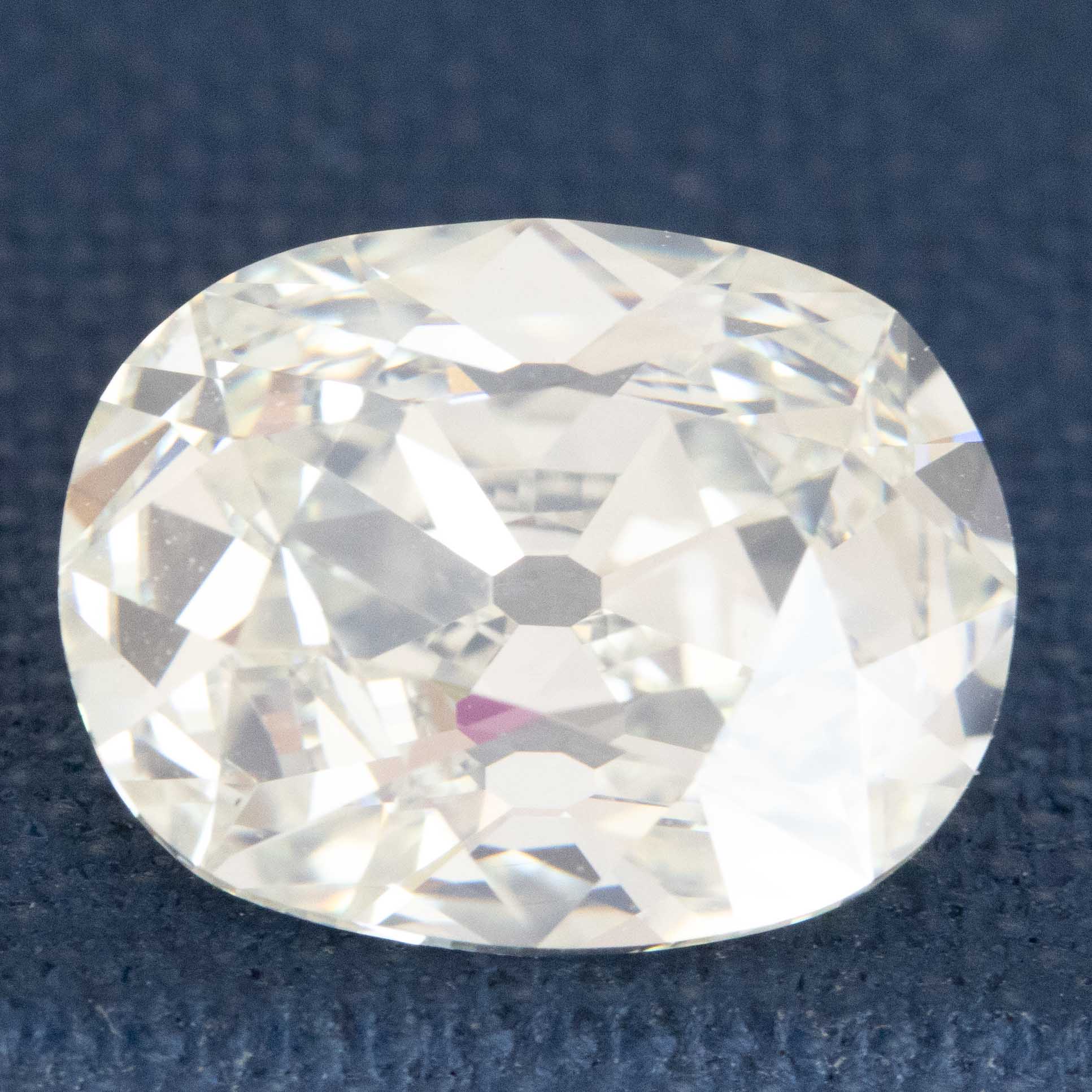 3.10ct Old Mine Oval Cut Diamond, GIA K VVS2