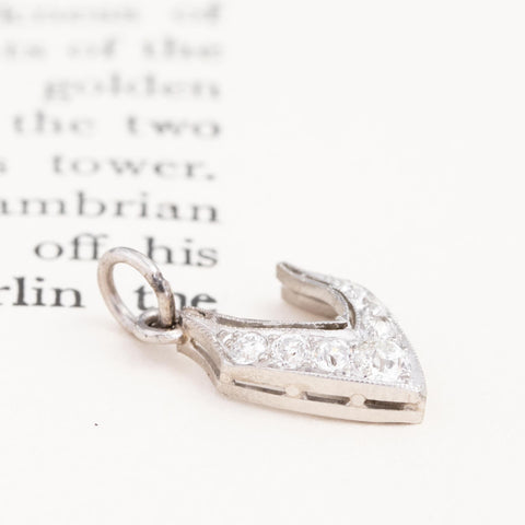 .32ctw Diamond V Charm/Pendant