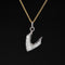 .32ctw Diamond V Charm/Pendant