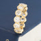 3.40ctw Old European Cut Diamond Bezel Eternity