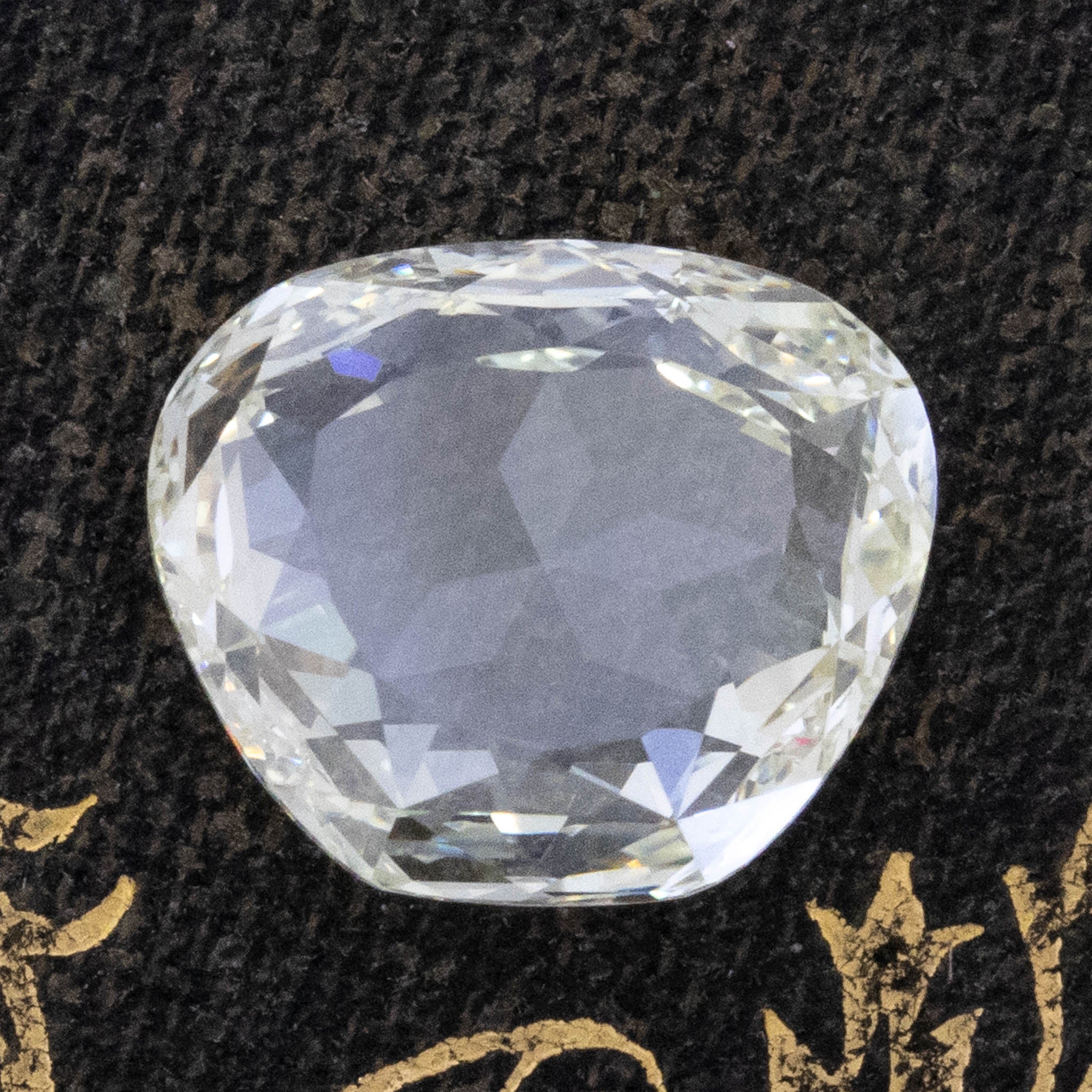 3.46ct Antique Rose Cut Diamond, GIA U/V VVS2