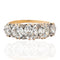 3.47ctw Antique Old Mine Cut Diamond Scroll Ring