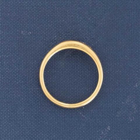 .34ctw Vintage Diamond & Sapphire 3-Stone Band by Tiffany & Co.