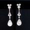 3.53ctw Edwardian Old European Cut Diamond Drop Earrings