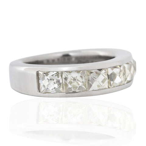 3.60ctw French Cut Diamond Channel Set Band