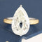 3.72ct Pear Cut Diamond Solitaire by Taffin