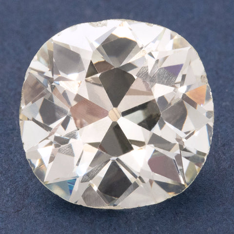 3.96ct Old Mine Cut Diamond, GIA U-V VS2
