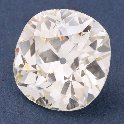 3.96ct Old Mine Cut Diamond, GIA U-V VS2
