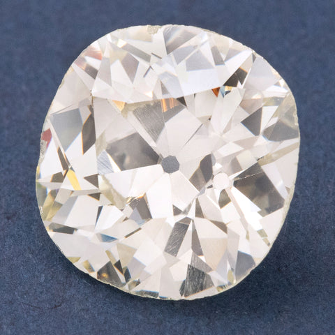 3.96ct Old Mine Cut Diamond, GIA U-V VS2
