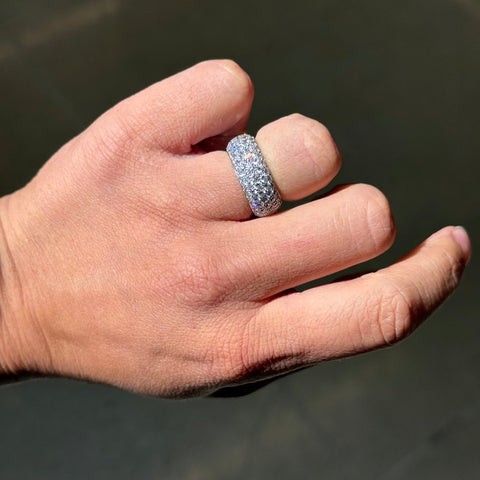 4.00ctw (est) Vintage "Soleste" Diamond Dome Band, by Tiffany & Co.