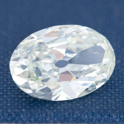 4.01ct Oval Cut Diamond, GIA M VS2