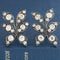 4.05ctw Antique Old European Cut Diamond Leaf Motif Earrings