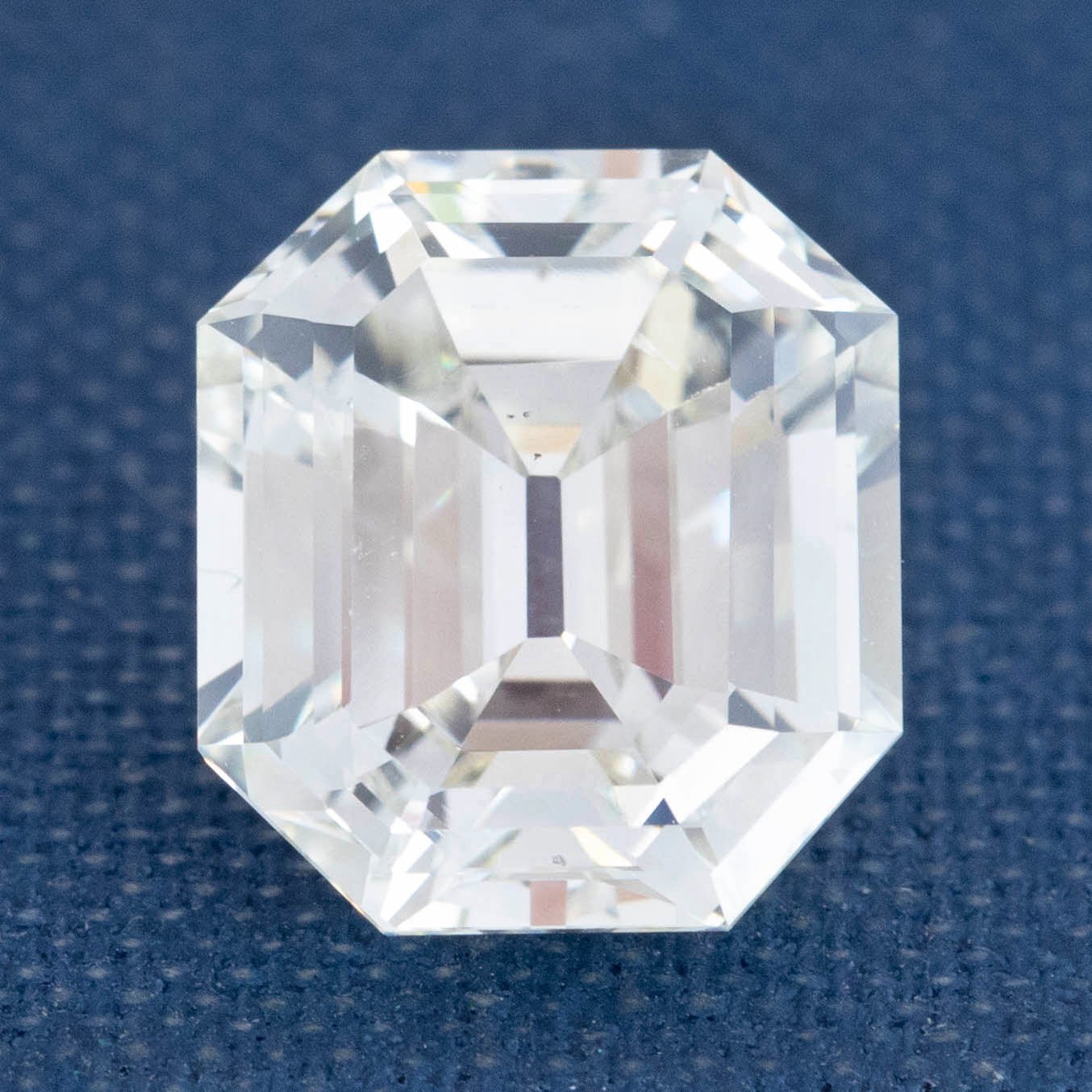 4.06ct Vintage Emerald Cut Diamond, GIA J SI1