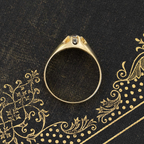 .40ct Old European Cut Diamond Belcher Ring