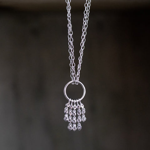 .40ctw Cascade Waterfall Pendant Necklace