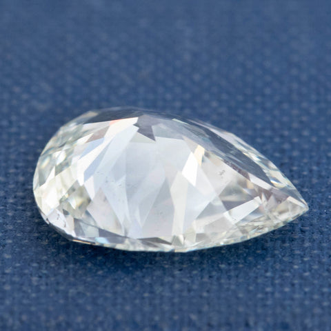 4.24ct Antique Pear Cut Diamond, GIA L SI2