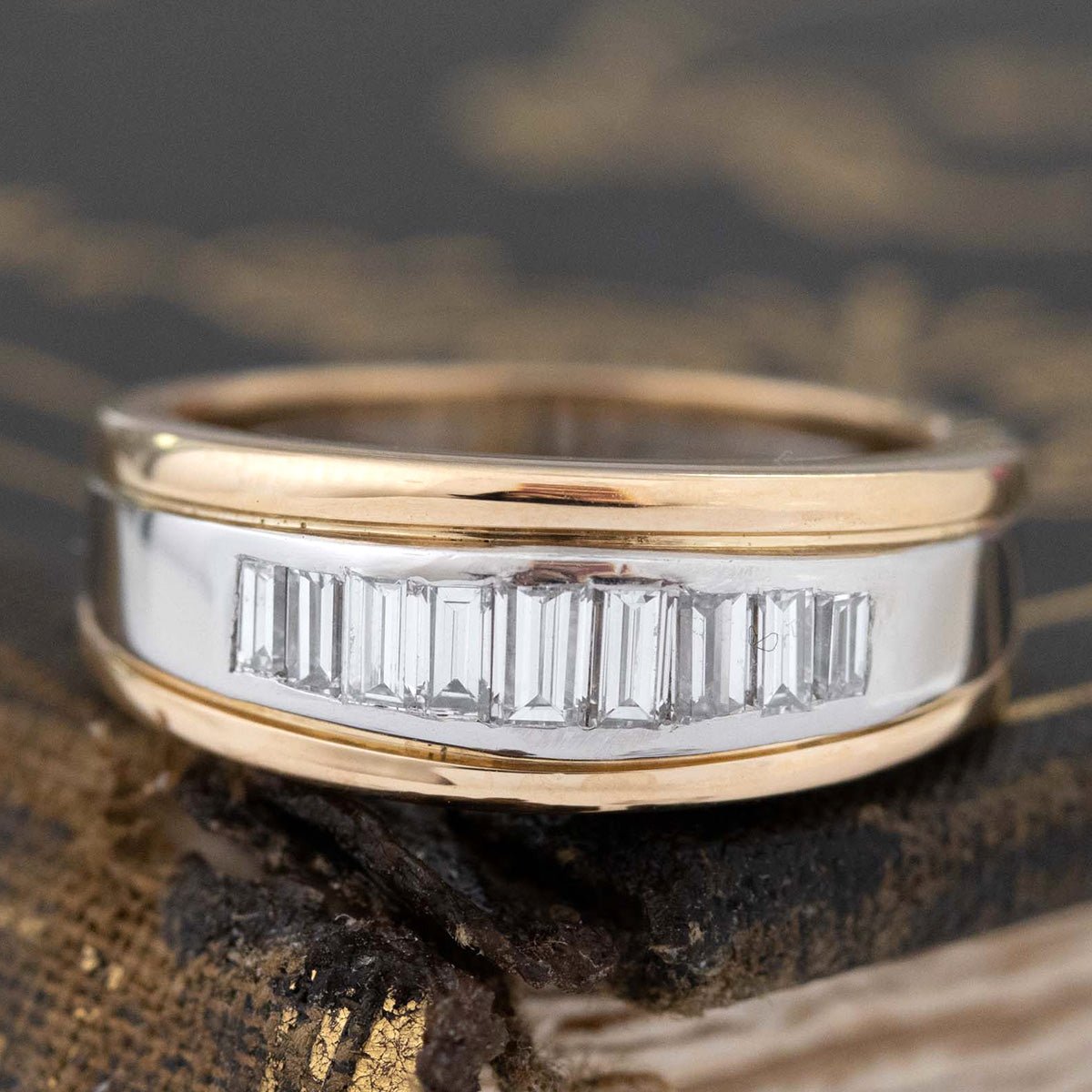 .42ctw Graduated Baguette Cut Diamond Band by Tiffany & Co.