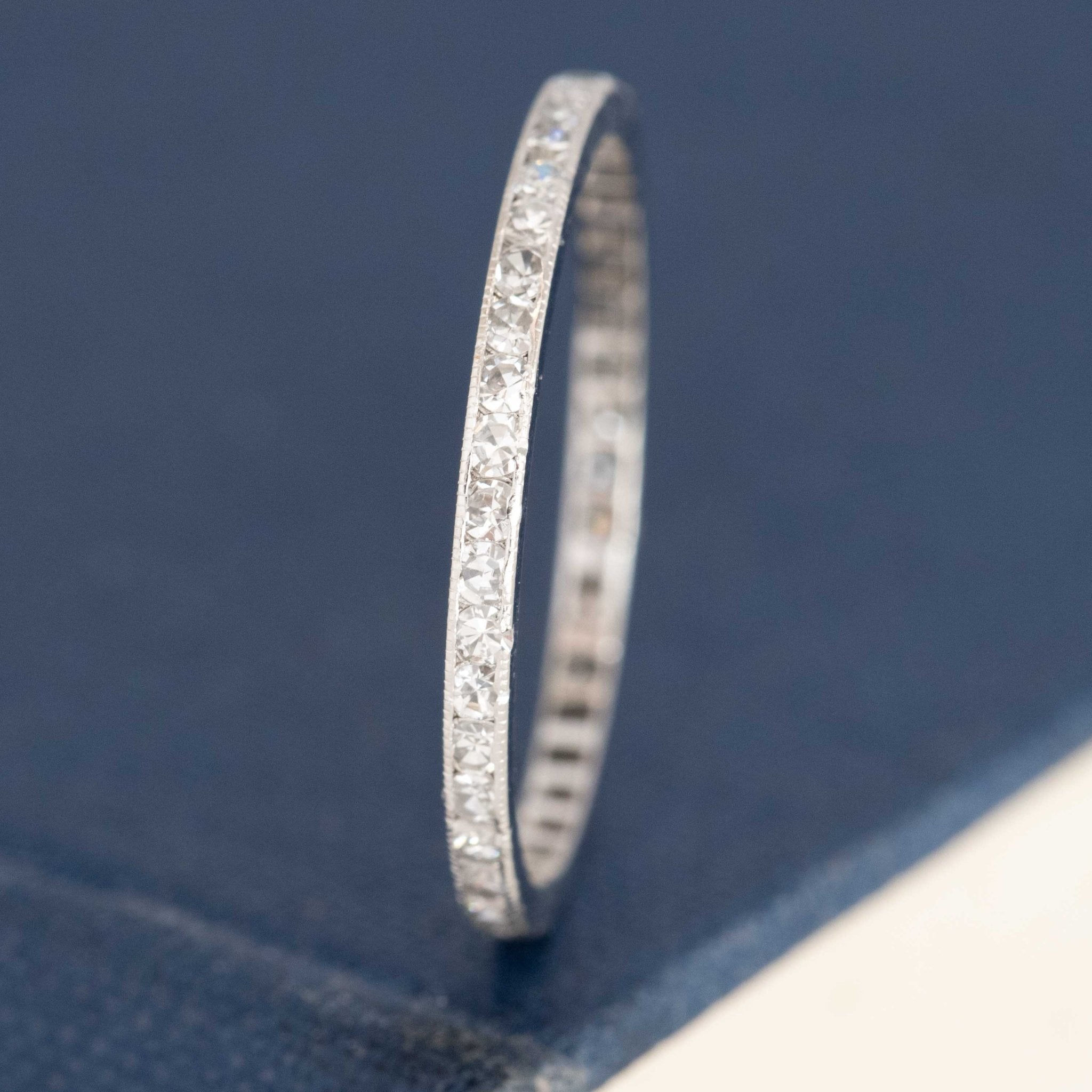 .42ctw Single Cut Diamond Eternity Band