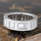 4.41ctw Baguette Cut Diamond Eternity Band