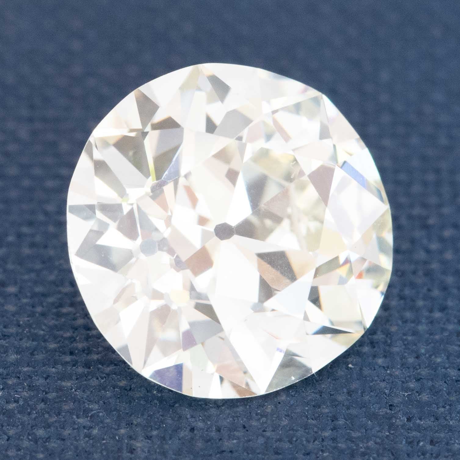 4.50ct Old European Cut Diamond, GIA L VS1