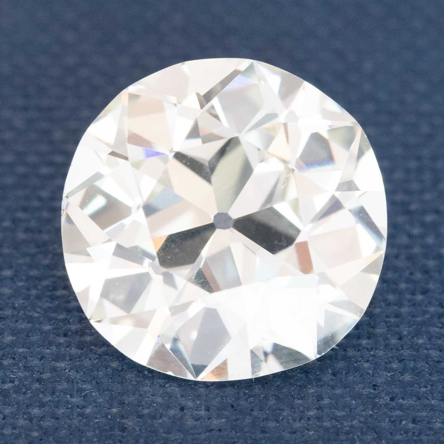 4.50ct Old European Cut Diamond, GIA L VS1