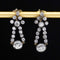 4.55ctw Victorian Old Mine Cut Diamond Drop Earrings