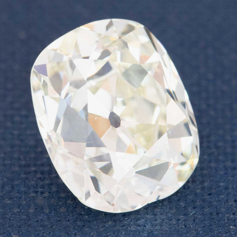 4.56ct Elongated Old Mine Cut Diamond, GIA