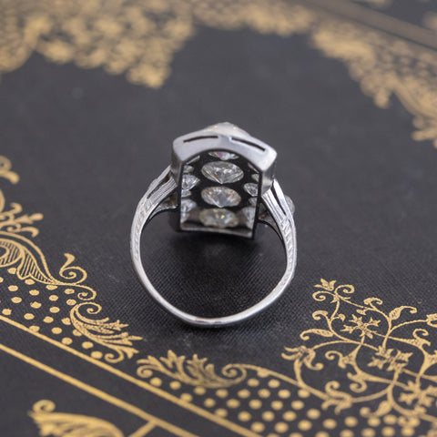 4.64ctw Edwardian Dinner Ring