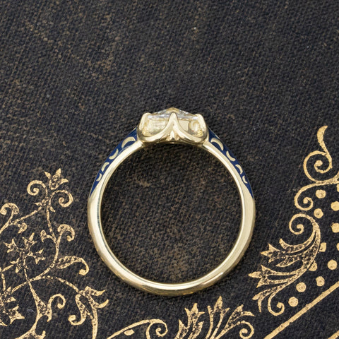 .47ct Point Cut Diamond Ring, GIA I SI