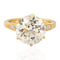 5.03ct Transitional Cut Diamond Ring, GIA