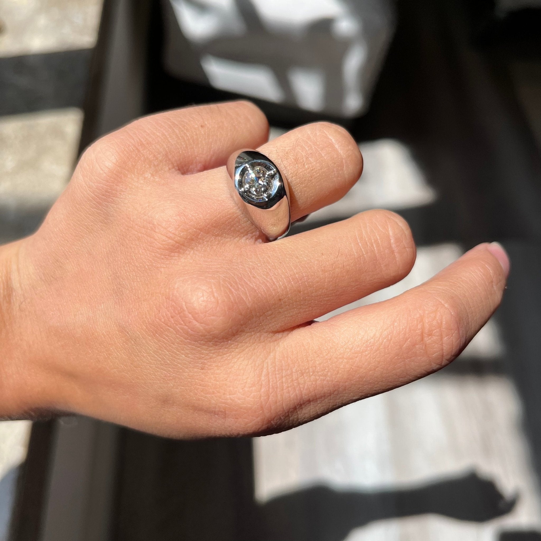 .50ct Old Mine Cut Diamond Solitaire