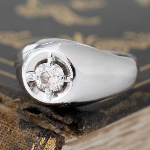 .50ct Old Mine Cut Diamond Solitaire