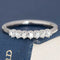 .51ctw Petite Old Mine Cut Diamond 7-Stone Band