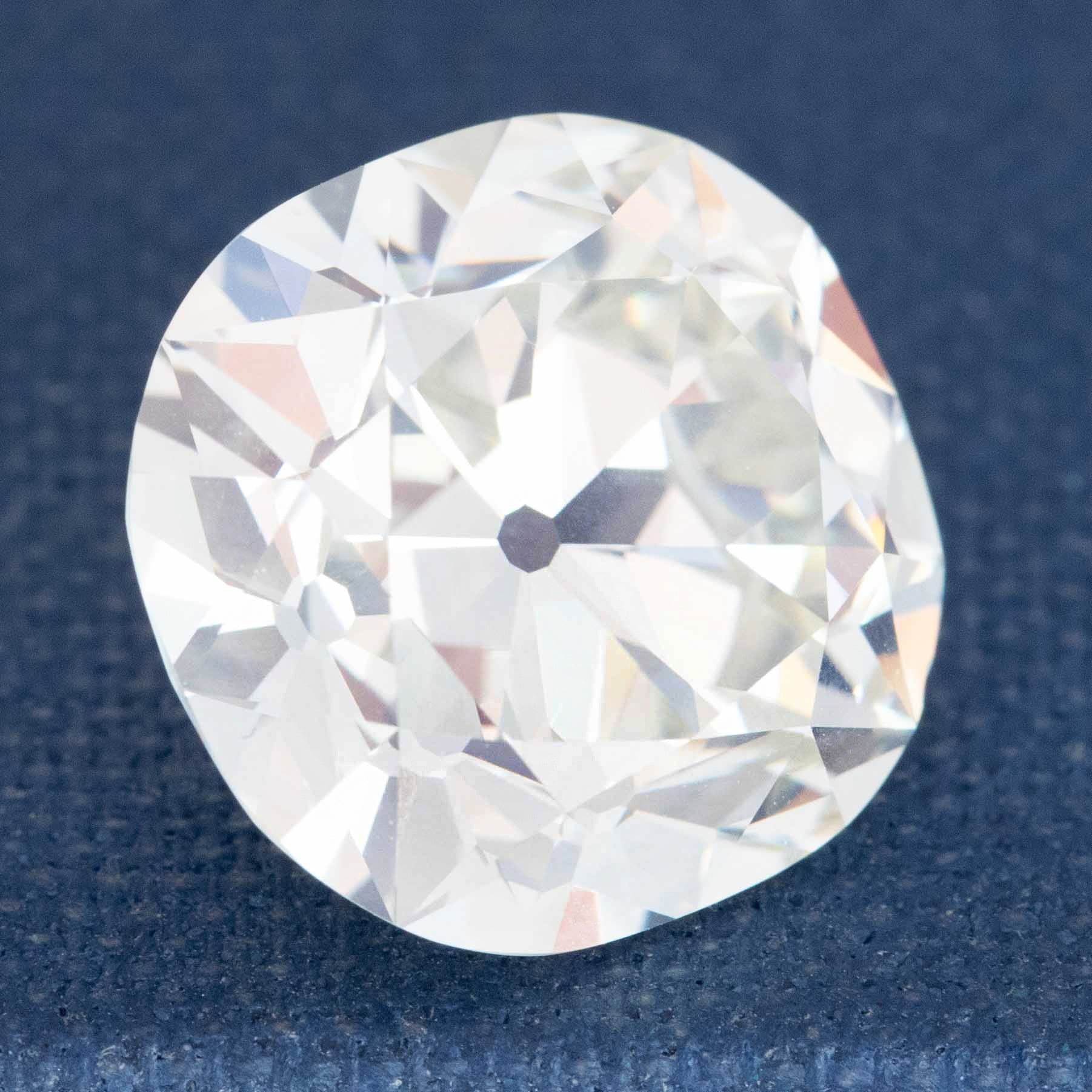 5.47ct Old Mine Cut Diamond, GIA K VS2
