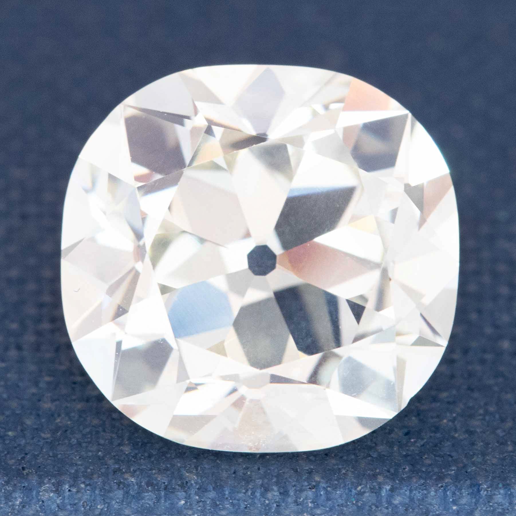 5.47ct Old Mine Cut Diamond, GIA K VS2