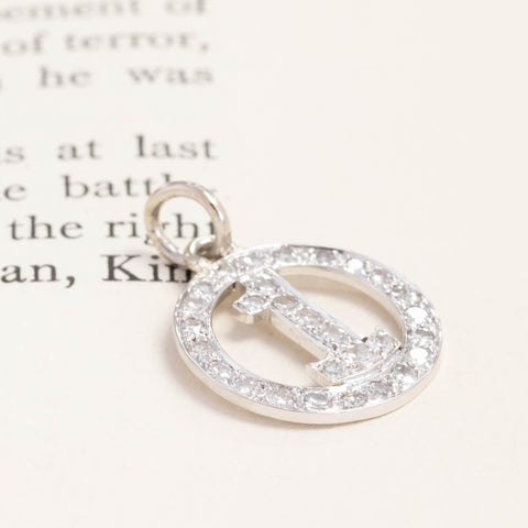 .54ctw Vintage Diamond Number 1 Pendant