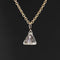 .55ct Triangle Rose Cut Diamond Pendant