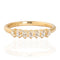 .55ctw Petite Old Mine Cut Diamond 7-Stone Band
