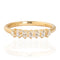 .55ctw Petite Old Mine Cut Diamond 7-Stone Band
