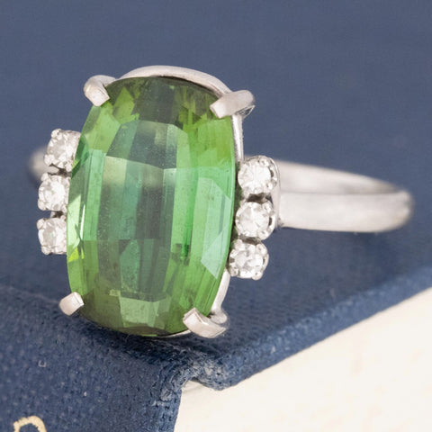 5.62ctw Tourmaline & Diamond Ring by H Stern