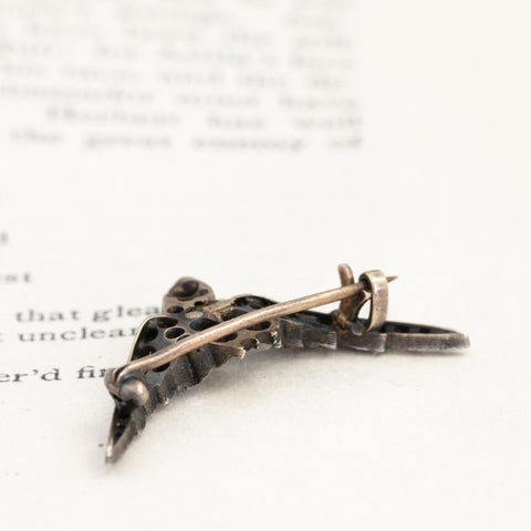 .56ctw Georgian Swallow Diamond Brooch