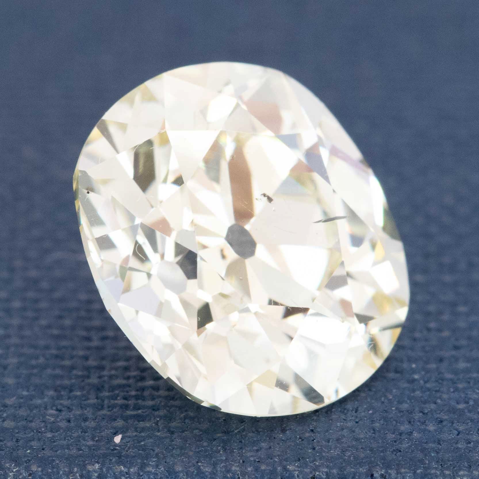 5.81ct Old Mine Cut Diamond, GIA S-T SI2