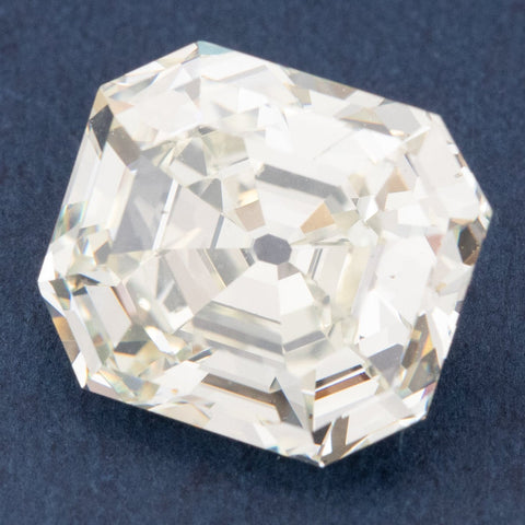 6.93ct loose Asscher cut diamond, GIA M SI1 – alternate view 3