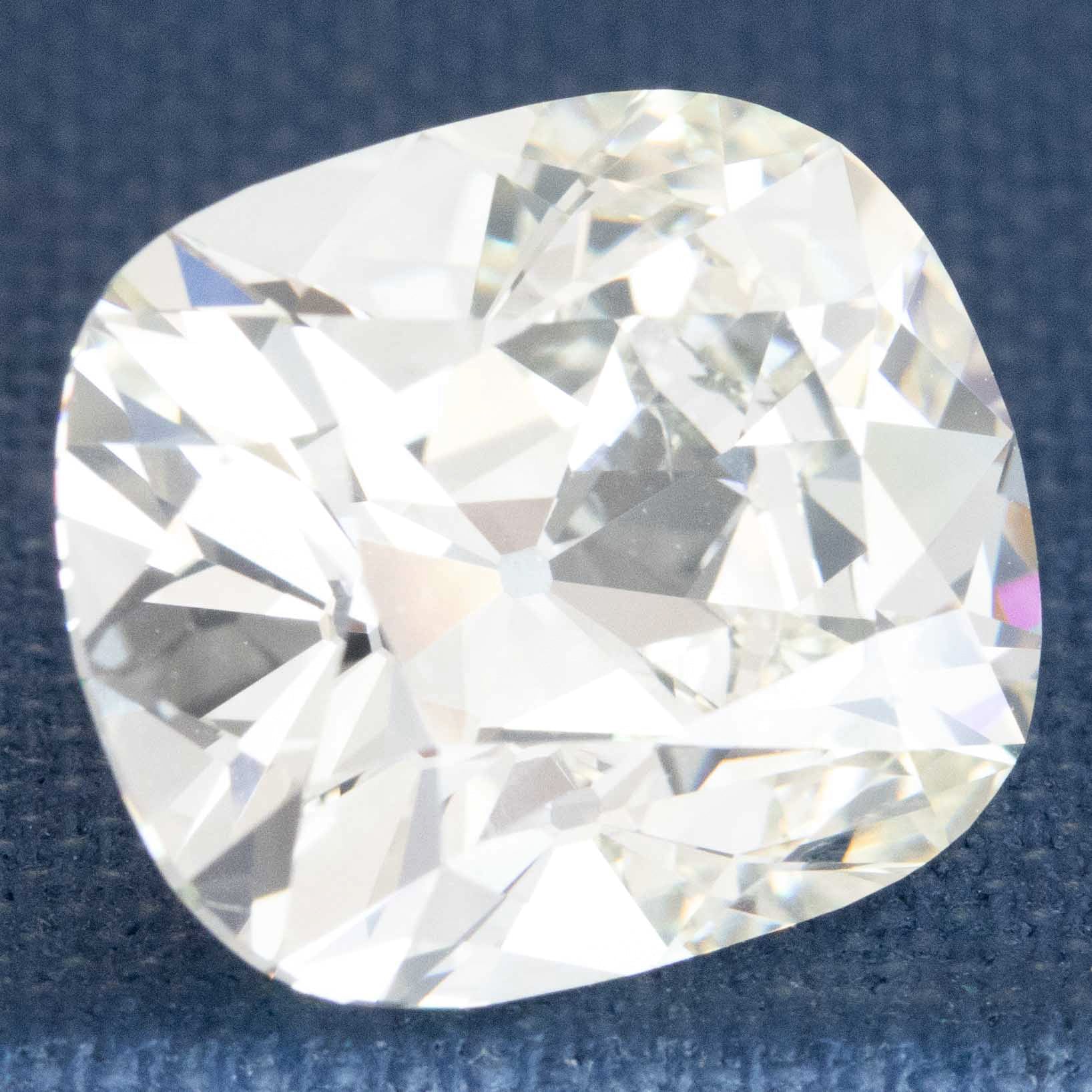 6.01ct Old Mine Cut Diamond, GIA M VS2