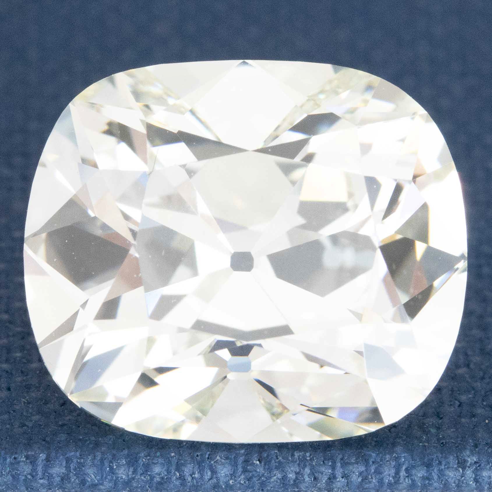 6.01ct Old Mine Cut Diamond, GIA M VS2