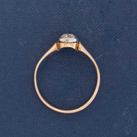 .70ct Antique Old Mine Cut Diamond Solitaire